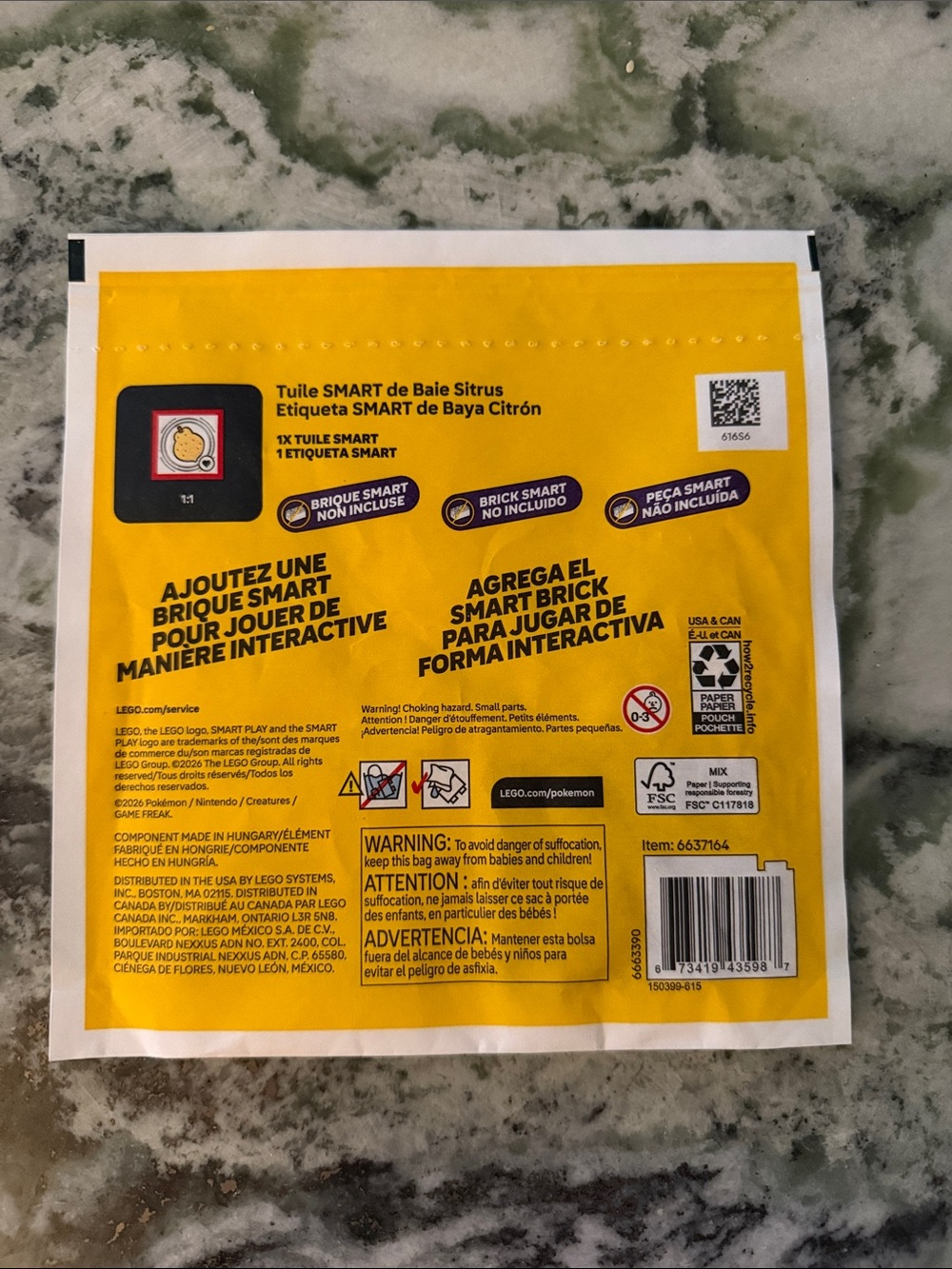 LEGO Pokemon Smart Tag - Picture 2 of 2